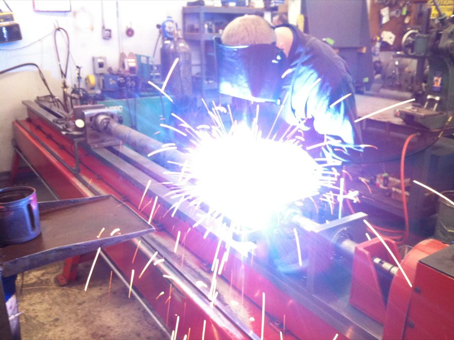 Welding and fabrication at Driveline & Gear Service