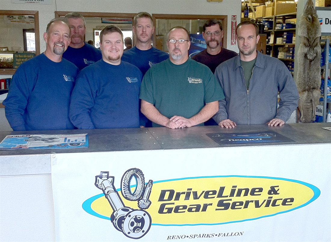 The crew at Driveline & Gear Service in Sparks, Nevada